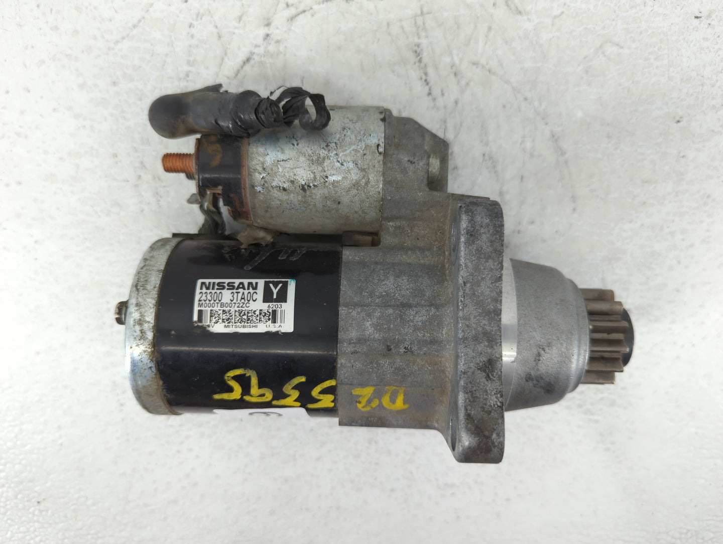 2015-2020 Nissan Rogue Car Starter Motor Solenoid OEM P/N:23300 3TA0C Fits Fits 2015 2016 2017 2018 2019 2020 OEM Used Auto 