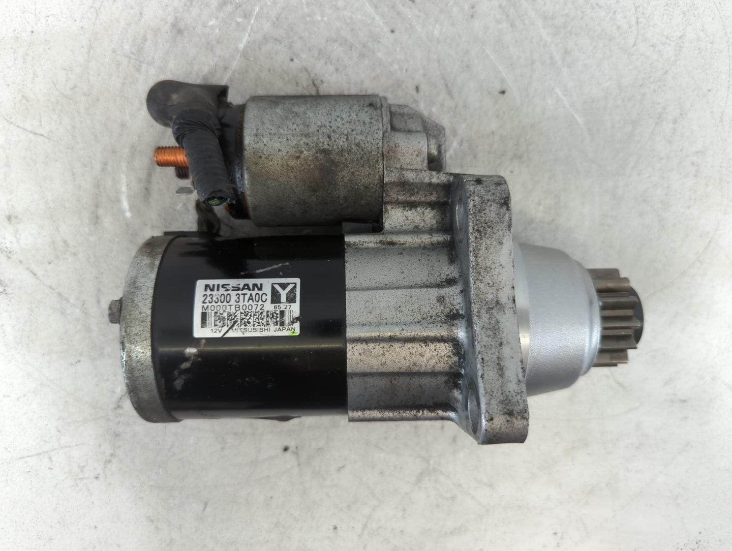 2015-2020 Nissan Rogue Car Starter Motor Solenoid OEM P/N:23300 3TA0C Fits Fits 2015 2016 2017 2018 2019 2020 OEM Used Auto 