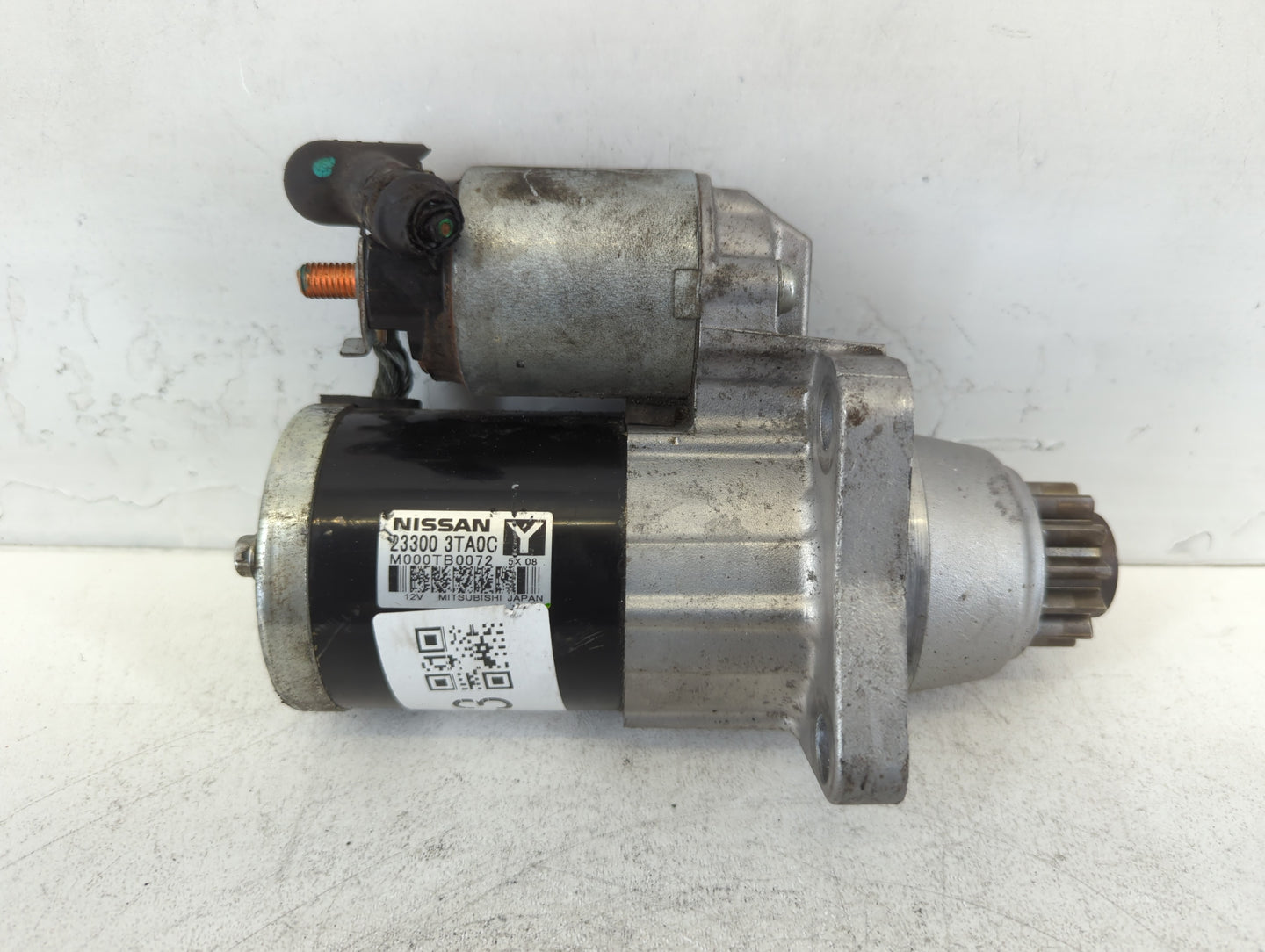 2015-2020 Nissan Rogue Car Starter Motor Solenoid OEM P/N:23300 3TA0C Fits Fits 2015 2016 2017 2018 2019 2020 OEM Used Auto 