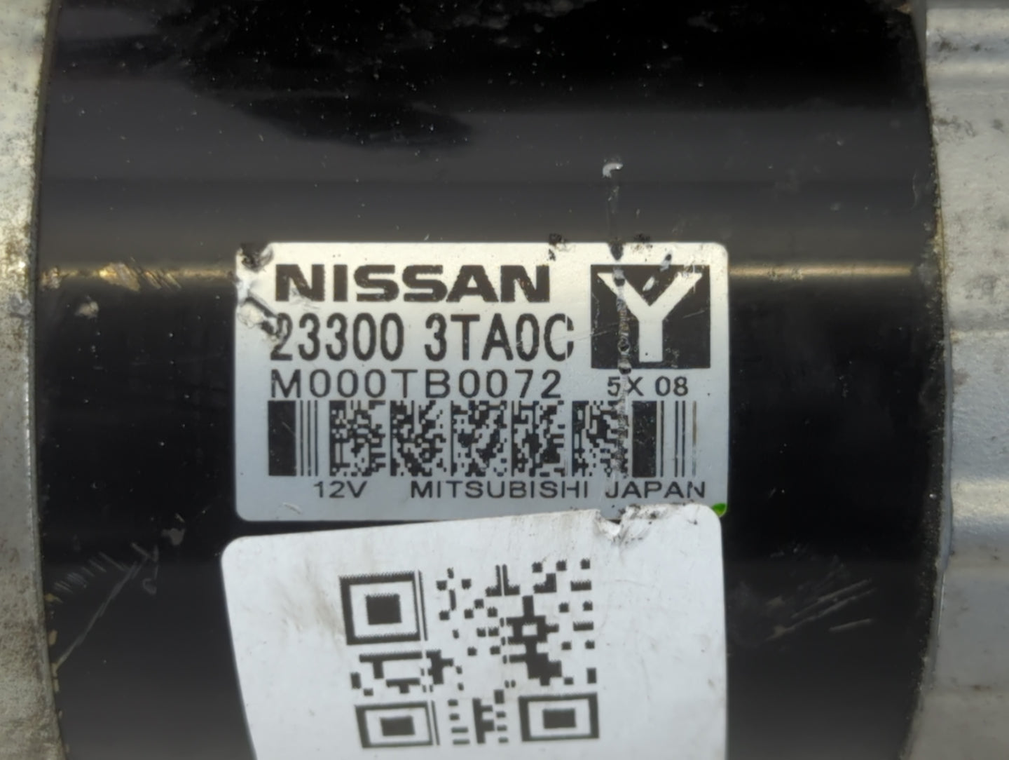 2015-2020 Nissan Rogue Car Starter Motor Solenoid OEM P/N:23300 3TA0C Fits Fits 2015 2016 2017 2018 2019 2020 OEM Used Auto 