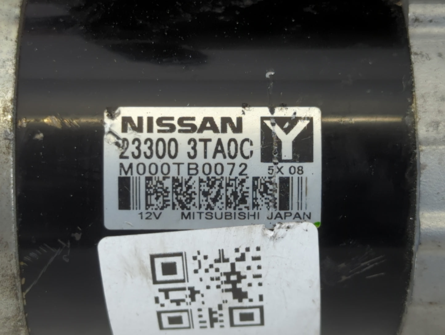 2015-2020 Nissan Rogue Car Starter Motor Solenoid OEM P/N:23300 3TA0C Fits Fits 2015 2016 2017 2018 2019 2020 OEM Used Auto 