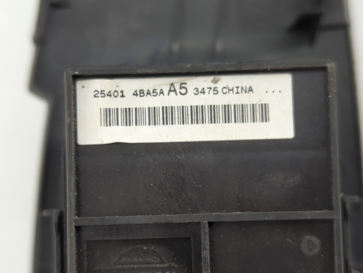 2014-2020 Nissan Rogue Master Power Window Switch Replacement Driver Side Left P/N:3475 25401 4BA5A A5 Fits OEM Used Auto Pa