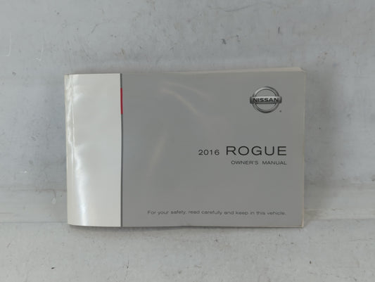 2016 Nissan Rogue Owners Manual Book Guide P/N:OM16EA 0T32U1 OEM Used Auto Parts - Oemusedautoparts1.com