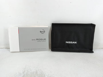 2016 Nissan Rogue Owners Manual Book Guide P/N:T00UM-JM03D OEM Used Auto Parts - Oemusedautoparts1.com