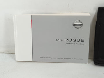 2016 Nissan Rogue Owners Manual Book Guide P/N:T00UM-JM03D OEM Used Auto Parts