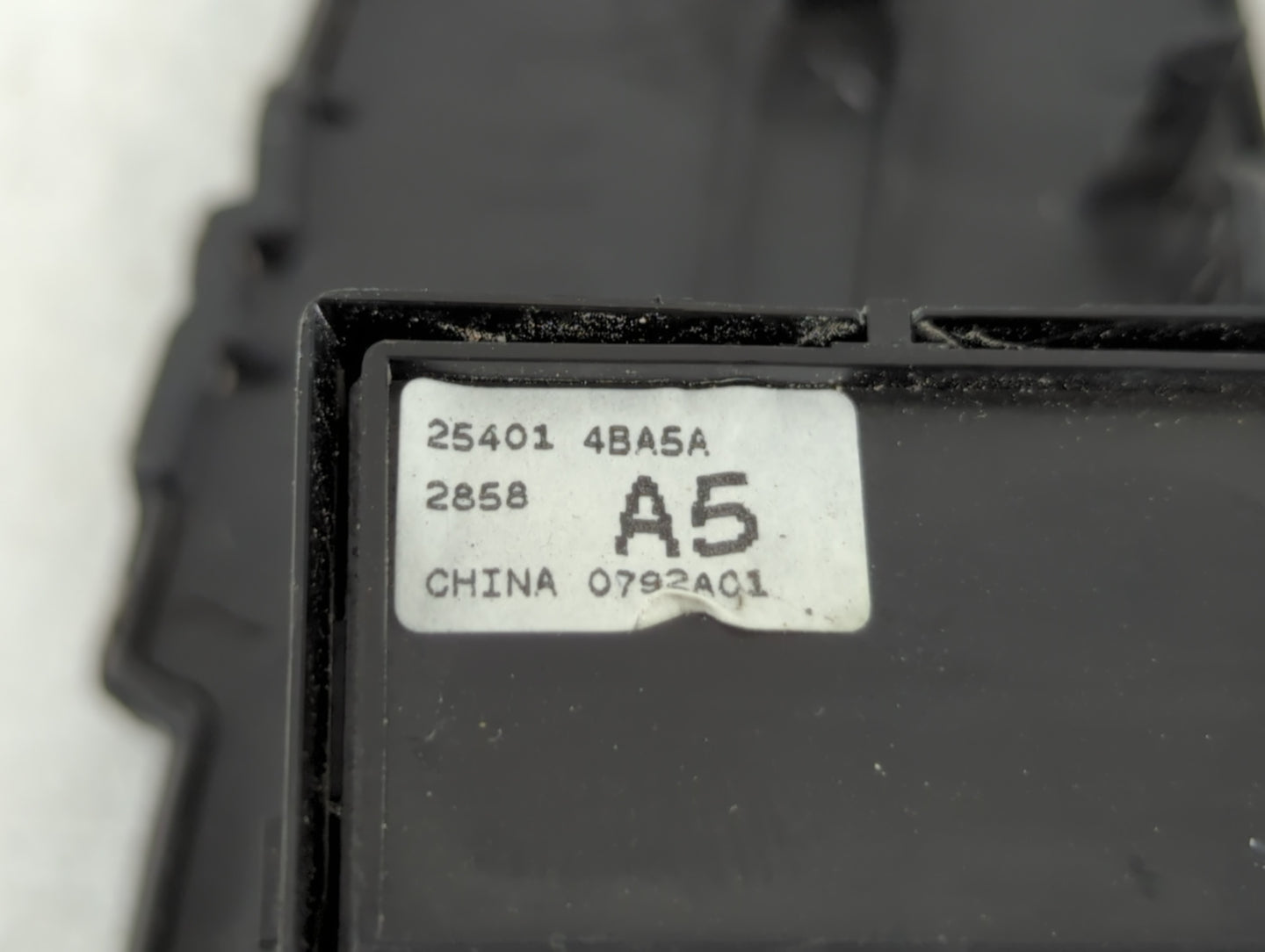 2014-2020 Nissan Rogue Master Power Window Switch Replacement Driver Side Left P/N:2858 25401 4BA5A A5 Fits OEM Used Auto Pa
