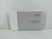 2016 Nissan Rogue Owners Manual Book Guide P/N:OM16EA 0T32U0 OEM Used Auto Parts - Oemusedautoparts1.com
