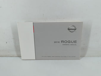 compare product 2016 Nissan Rogue Owners Manual Book Guide P/N:OM16EA 0T32U0 OEM Used Auto Parts