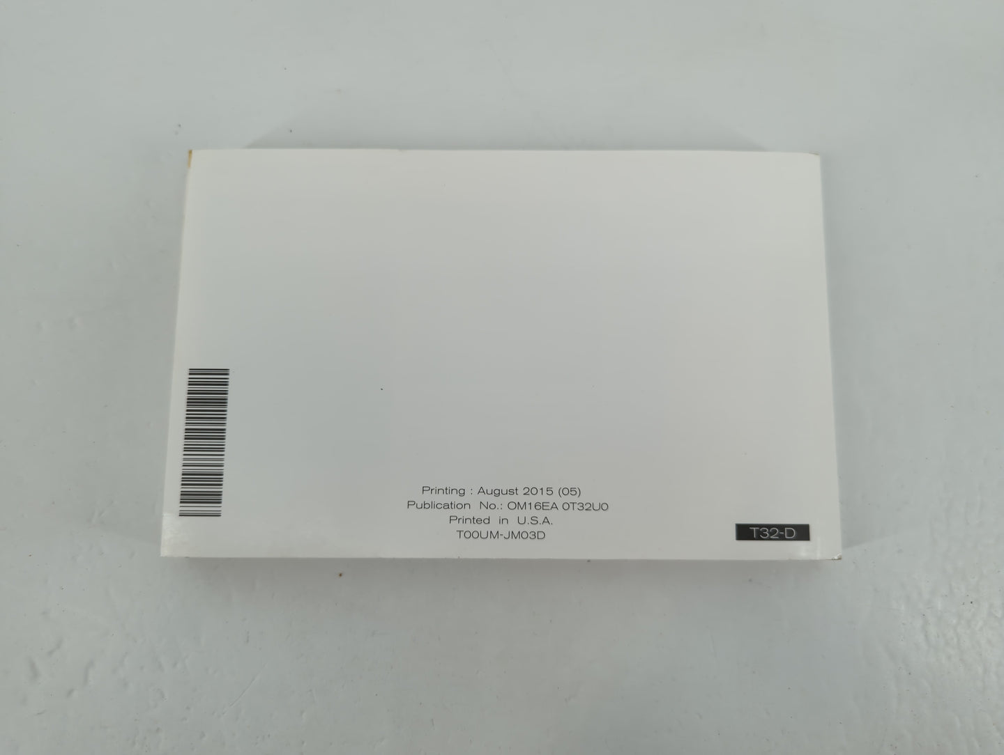 2016 Nissan Rogue Owners Manual Book Guide P/N:OM16EA 0T32U0 OEM Used Auto Parts - Oemusedautoparts1.com