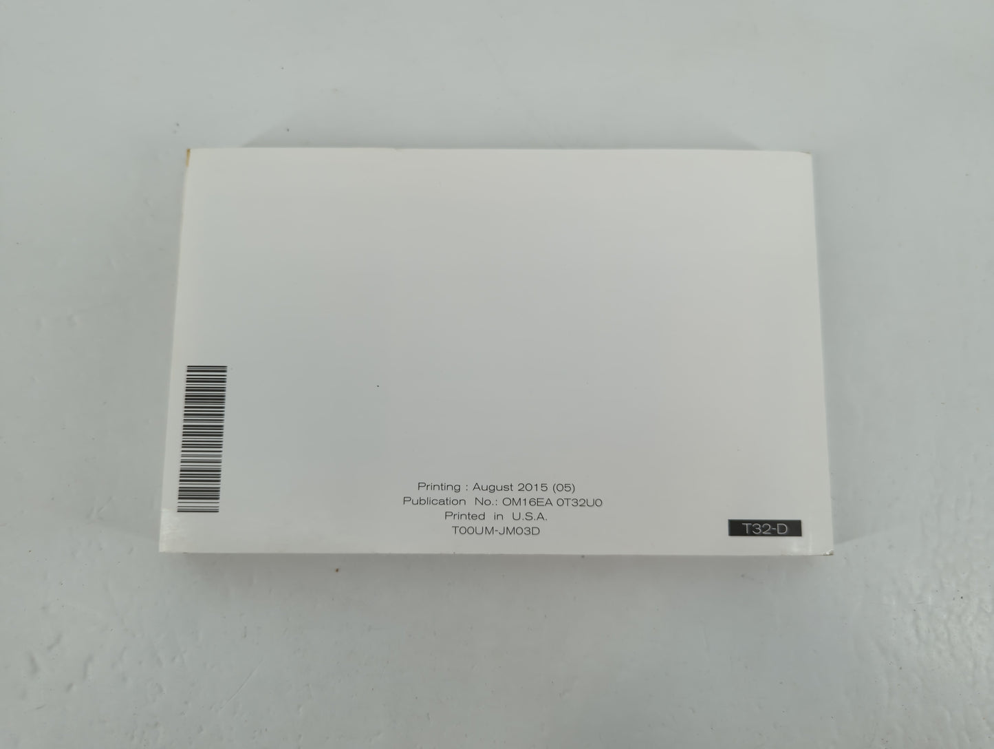 2016 Nissan Rogue Owners Manual Book Guide P/N:OM16EA 0T32U0 OEM Used Auto Parts - Oemusedautoparts1.com