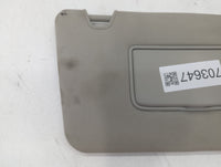 2014-2017 Nissan Rogue Sun Visor Shade Replacement Passenger Right Mirror Fits Fits 2014 2015 2016 2017 OEM Used Auto Parts 