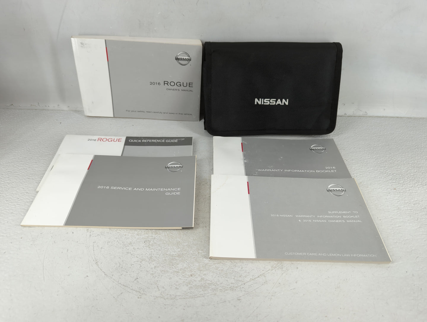 2016 Nissan Rogue Owners Manual Book Guide OEM Used Auto Parts - Oemusedautoparts1.com