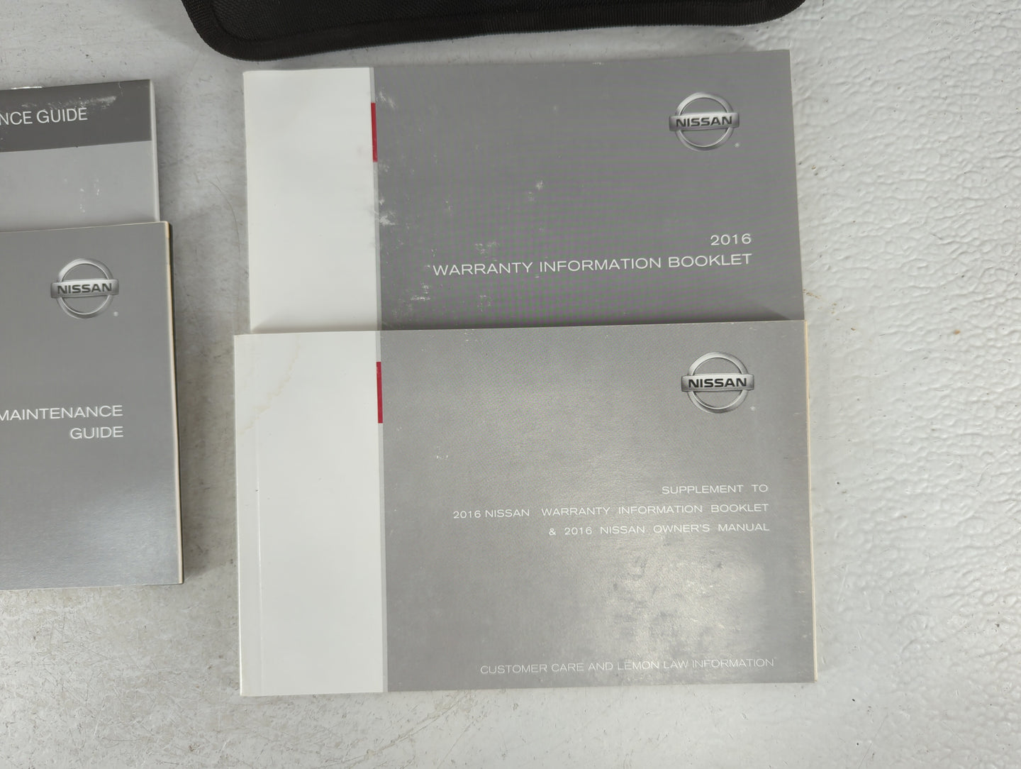 2016 Nissan Rogue Owners Manual Book Guide OEM Used Auto Parts - Oemusedautoparts1.com