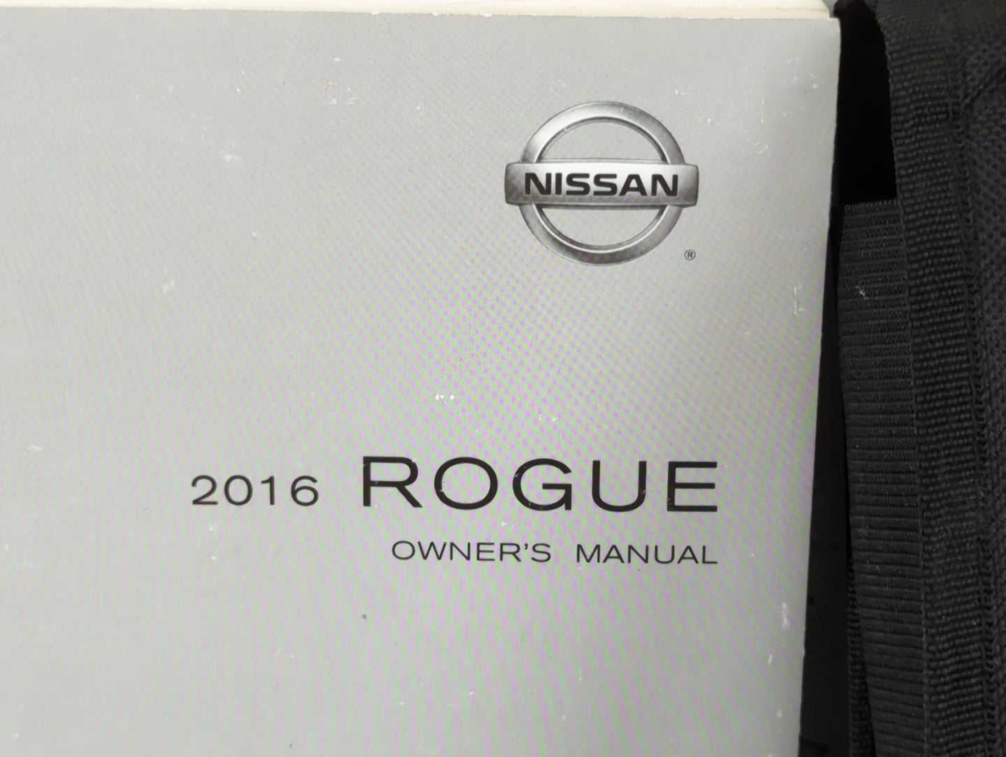 2016 Nissan Rogue Owners Manual Book Guide OEM Used Auto Parts - Oemusedautoparts1.com