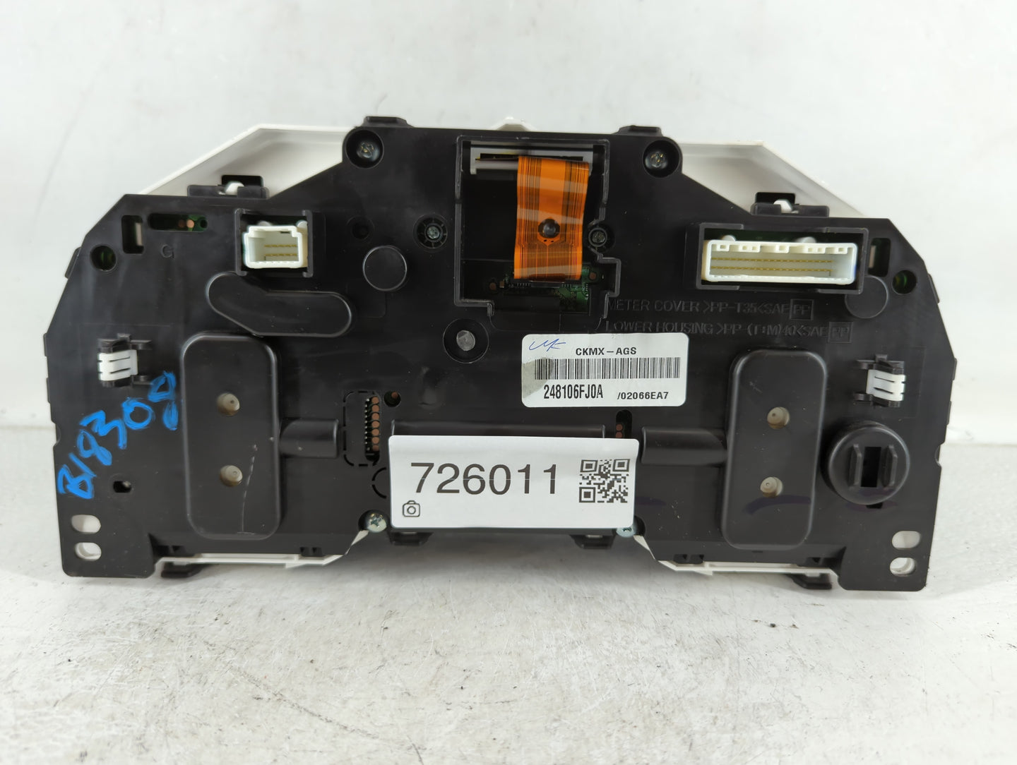 2016 Nissan Rogue Instrument Cluster Speedometer Gauges P/N:248106FJ0A 248106FJ8A Fits OEM Used Auto Parts - Oemusedautopart
