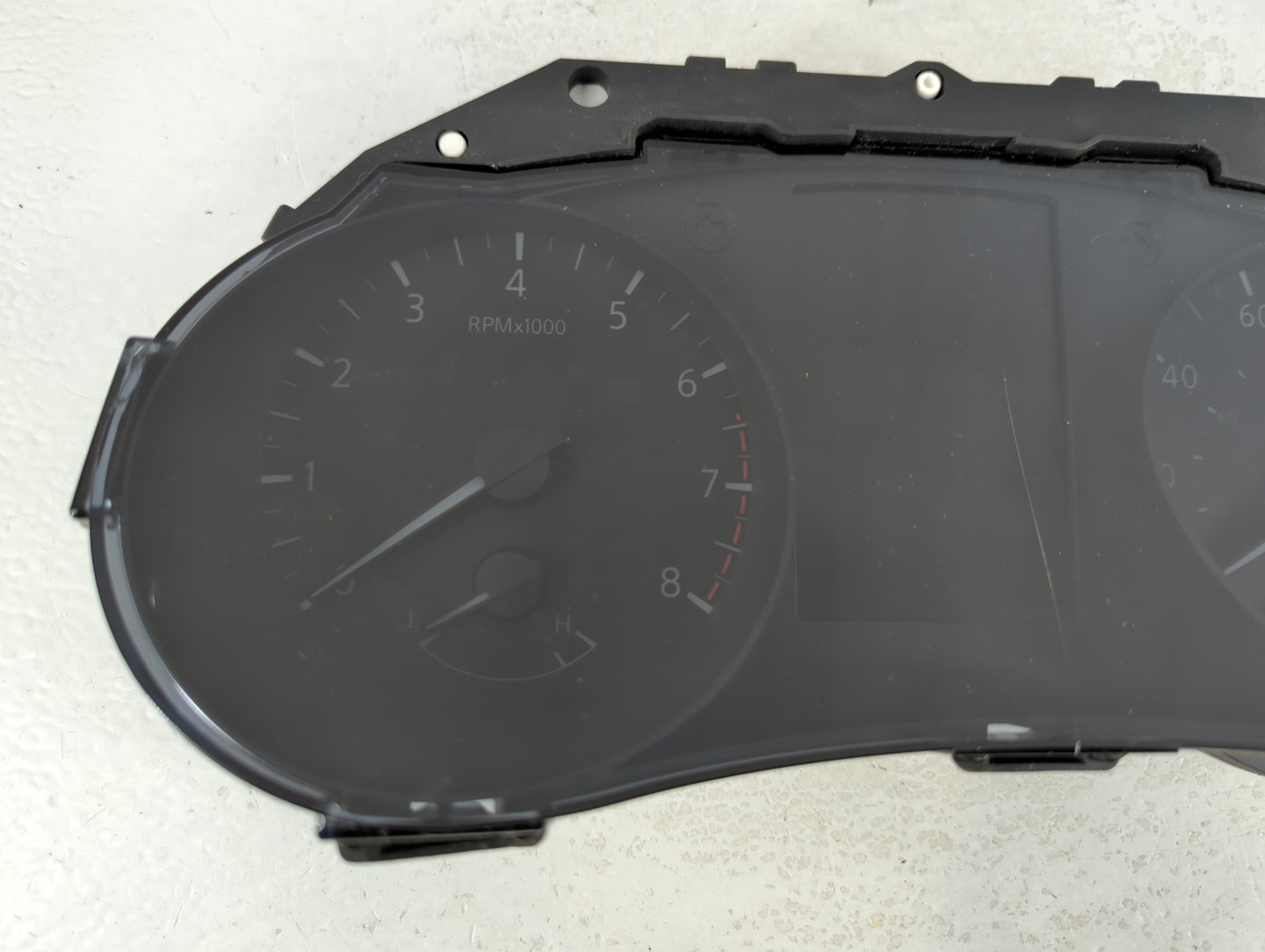 2016 Nissan Rogue Instrument Cluster Speedometer Gauges P/N:248106FJ0A Fits OEM Used Auto Parts - Oemusedautoparts1.com