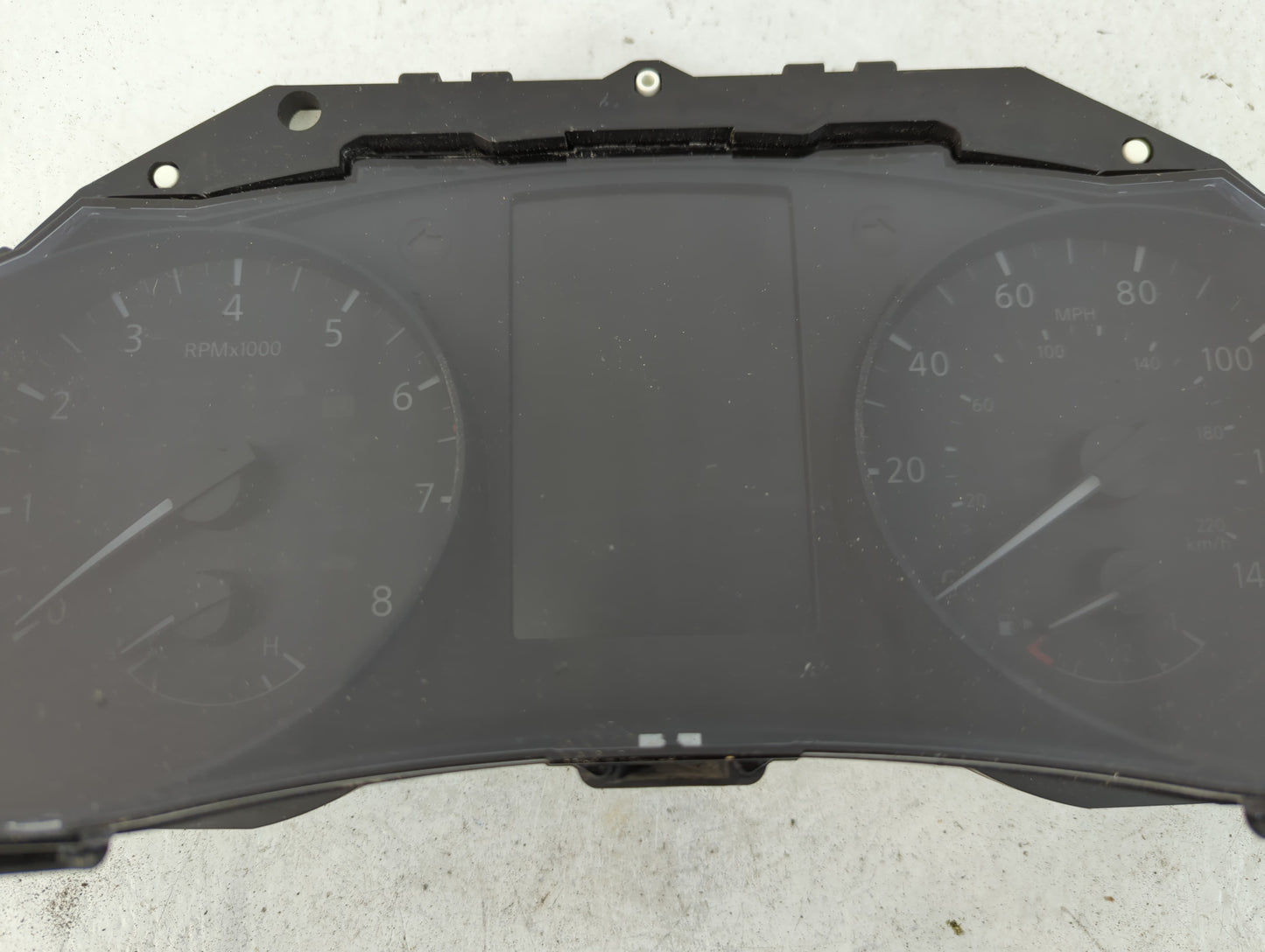 2016 Nissan Rogue Instrument Cluster Speedometer Gauges P/N:W8KD 5HA8A Fits OEM Used Auto Parts - Oemusedautoparts1.com