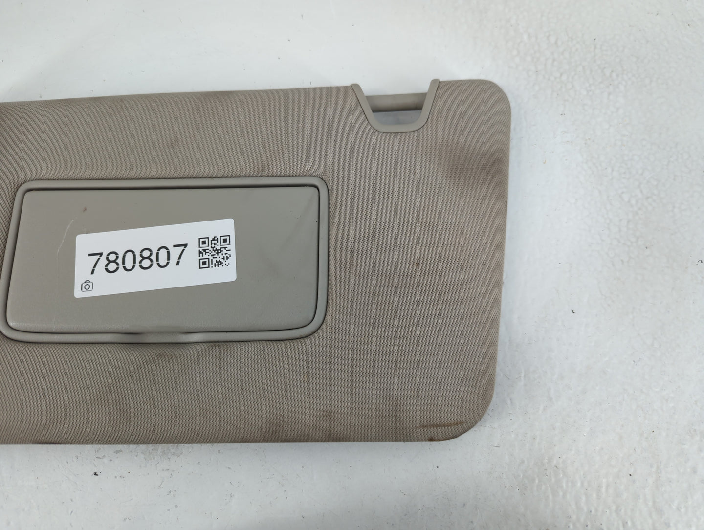 2014-2017 Nissan Rogue Sun Visor Shade Replacement Passenger Right Mirror Fits Fits 2014 2015 2016 2017 OEM Used Auto Parts 