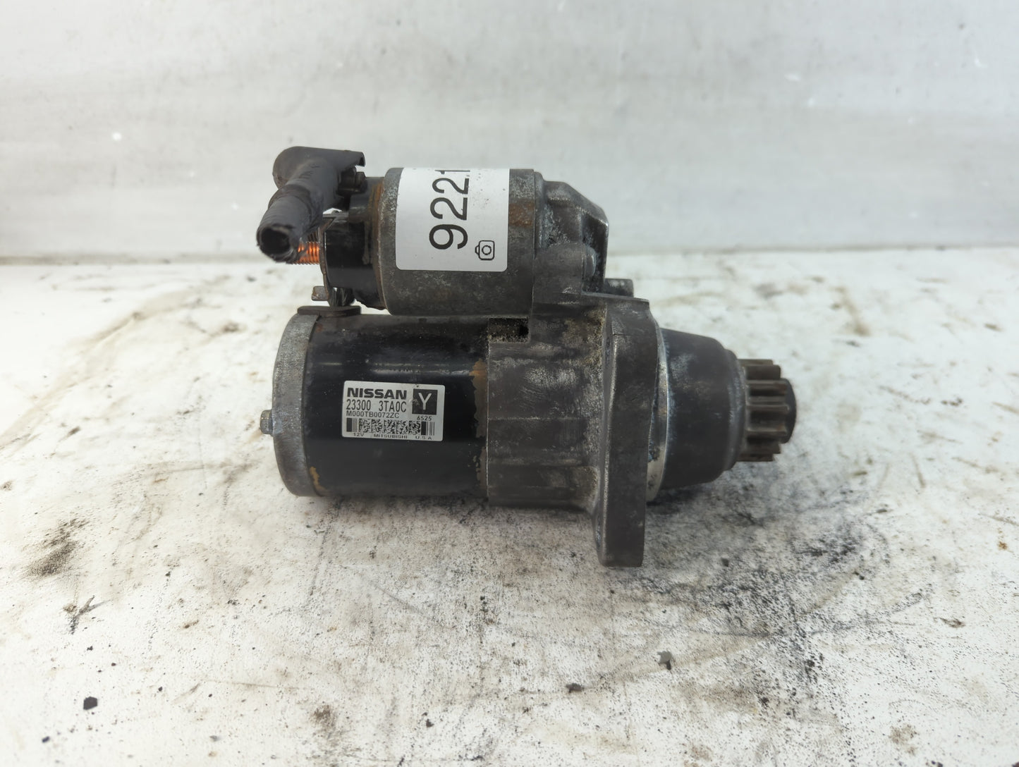 2015-2020 Nissan Rogue Car Starter Motor Solenoid OEM P/N:23300 3TA0C Fits Fits 2015 2016 2017 2018 2019 2020 OEM Used Auto 