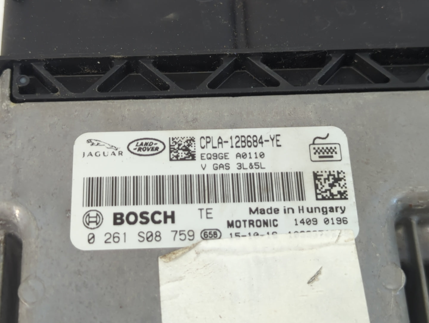 2016 Nissan Rogue Sport PCM Engine Control Computer ECU ECM PCU OEM P/N:0 261 S08 759 CPLA-12B684-YE Fits OEM Used Auto Part
