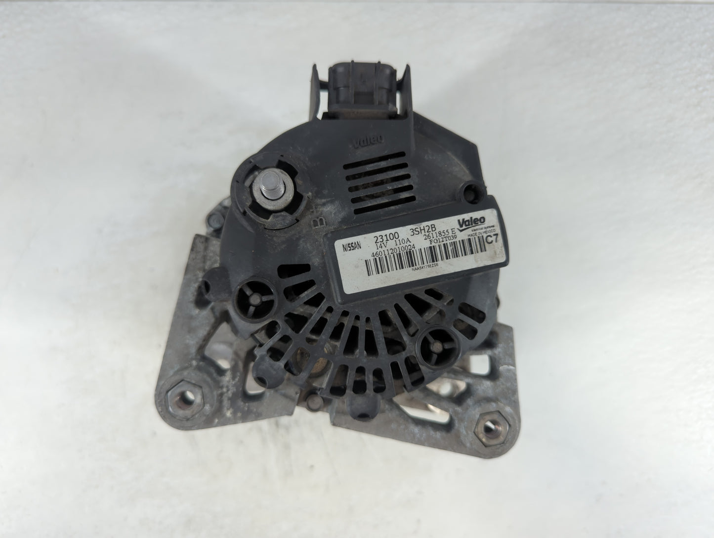 2013-2019 Nissan Sentra Alternator Replacement Generator Charging Assembly Engine OEM P/N:23100 3SH2B Fits OEM Used Auto Par