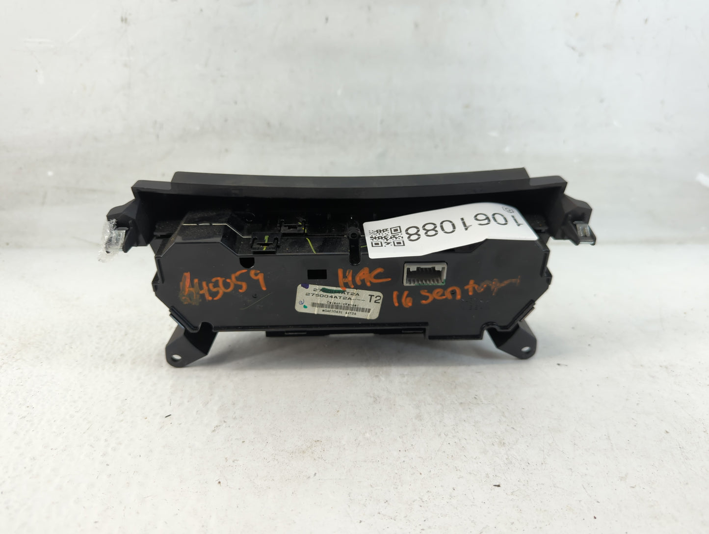 2015-2017 Nissan Sentra Climate Control Module Temperature AC/Heater Replacement P/N:275004AT2A Fits Fits 2015 2016 2017 OEM