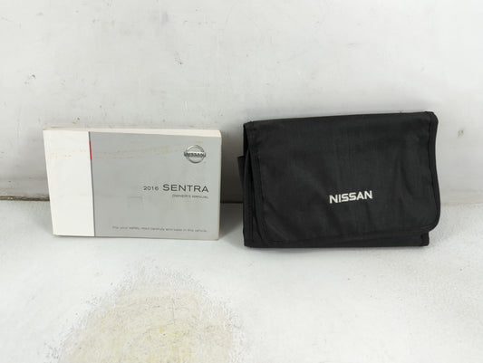 2016 Nissan Sentra Owners Manual Book Guide P/N:OM16EM 0B17U0 OEM Used Auto Parts - Oemusedautoparts1.com