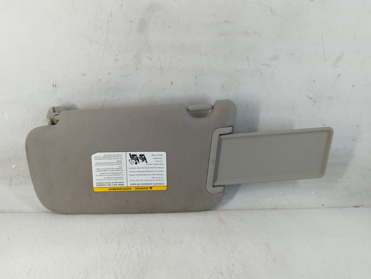 2013-2019 Nissan Sentra Sun Visor Shade Replacement Passenger Right Mirror Fits Fits 2013 2014 2015 2016 2017 2018 2019 OEM 