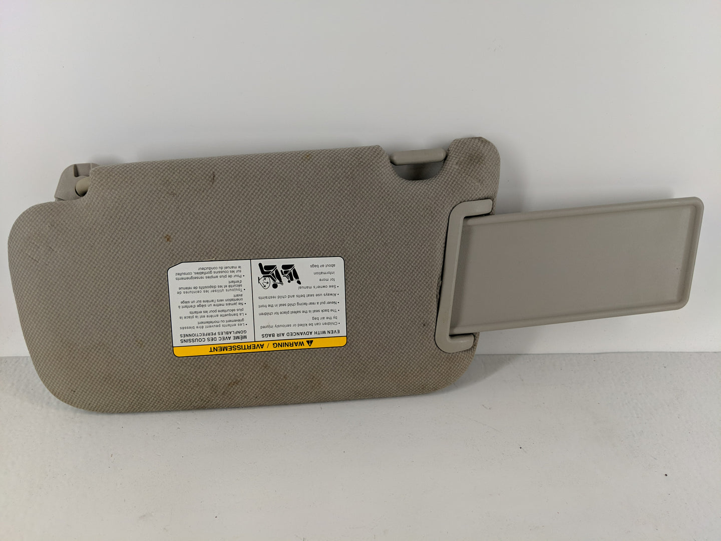 2013-2019 Nissan Sentra Sun Visor Shade Replacement Passenger Right Mirror Fits Fits 2012 2013 2014 2015 2016 2017 2018 2019