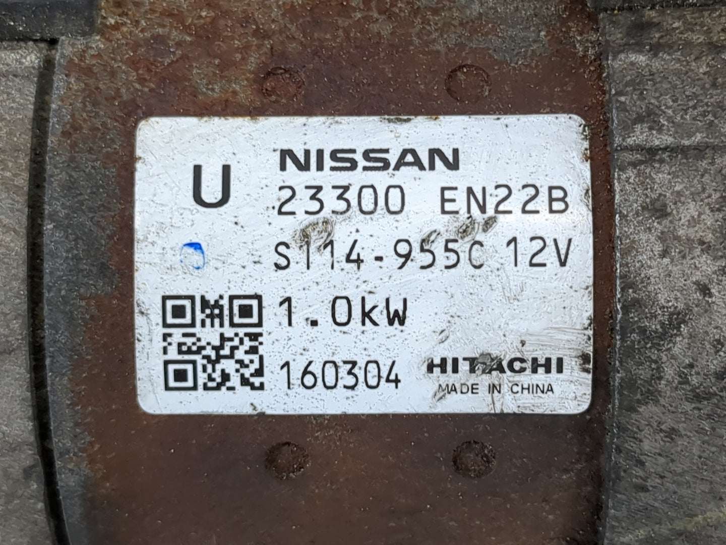 2013-2019 Nissan Sentra Car Starter Motor Solenoid OEM P/N:23300 EN22B Fits Fits 2013 2014 2015 2016 2017 2018 2019 2020 OEM