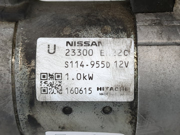 2013-2019 Nissan Sentra Car Starter Motor Solenoid OEM P/N:S114-955D 12V 23300 E Fits Fits 2013 2014 2015 2016 2017 2018 2019 2020 OEM Used Auto Parts