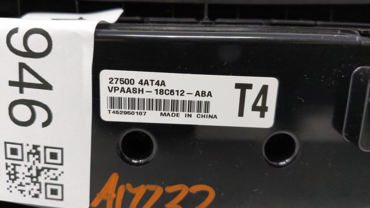 2015-2019 Nissan Sentra Climate Control Module Temperature AC/Heater Replacement P/N:275004AT2A,27500 4AT4A 275004AT2A Fits 
