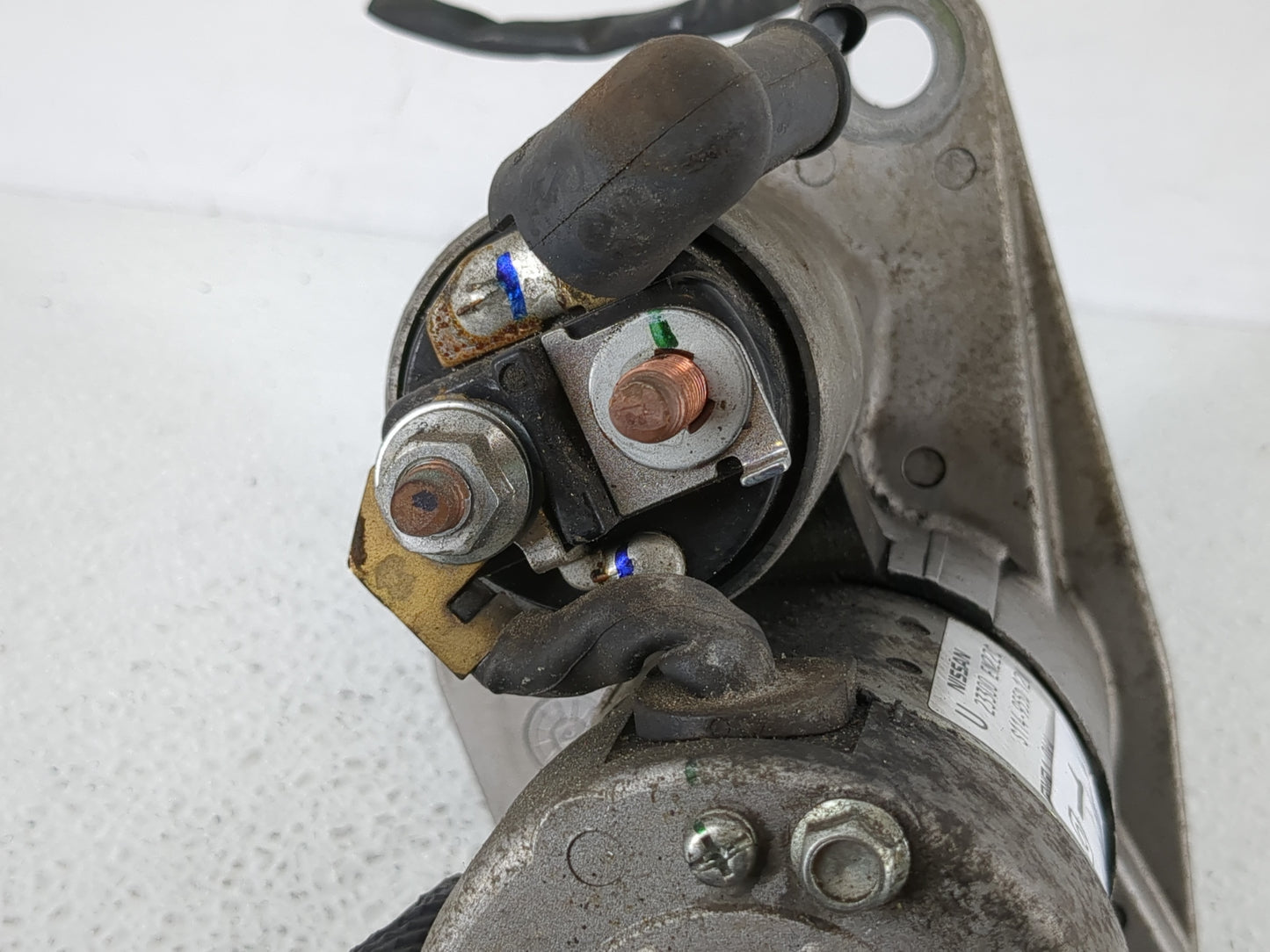 2013-2019 Nissan Sentra Car Starter Motor Solenoid OEM P/N:23300 EN22C Fits Fits 2013 2014 2015 2016 2017 2018 2019 2020 OEM