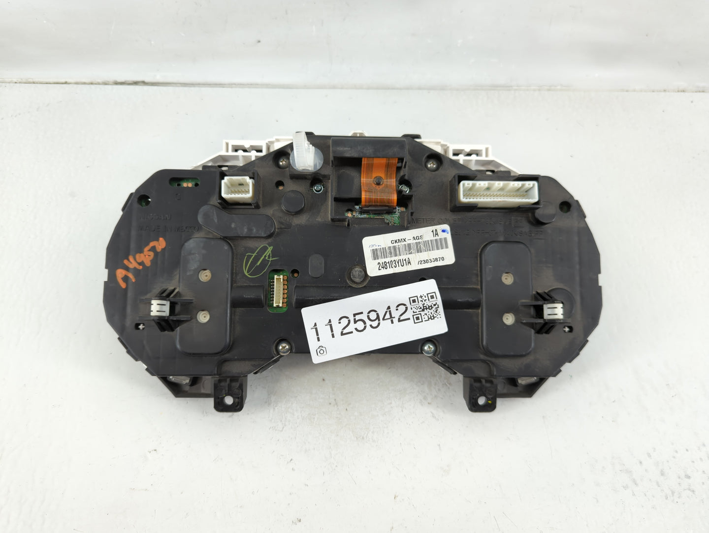 2016 Nissan Sentra Instrument Cluster Speedometer Gauges P/N:248103YU1A Fits OEM Used Auto Parts - Oemusedautoparts1.com