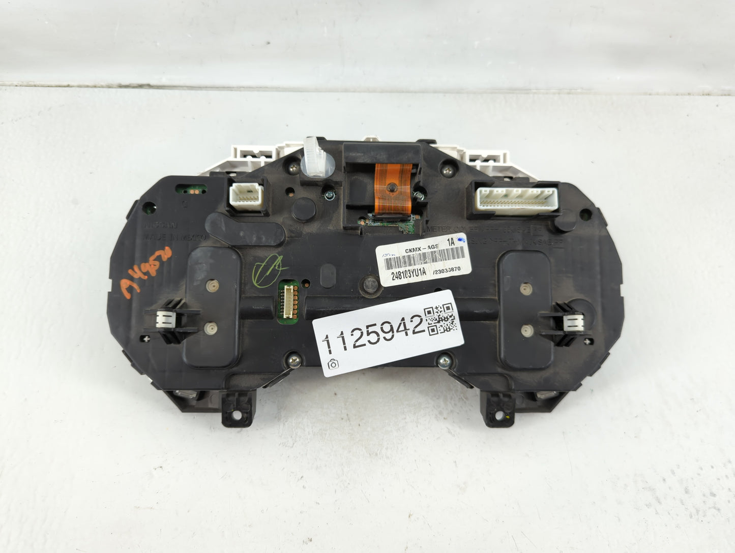 2016 Nissan Sentra Instrument Cluster Speedometer Gauges P/N:248103YU1A Fits OEM Used Auto Parts - Oemusedautoparts1.com