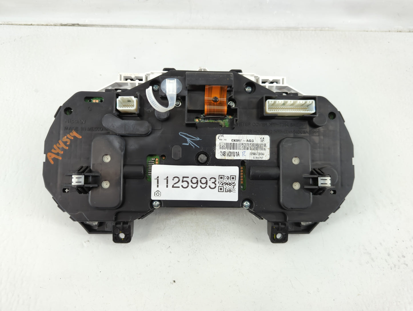 2016 Nissan Sentra Instrument Cluster Speedometer Gauges P/N:248103YU1A Fits OEM Used Auto Parts - Oemusedautoparts1.com