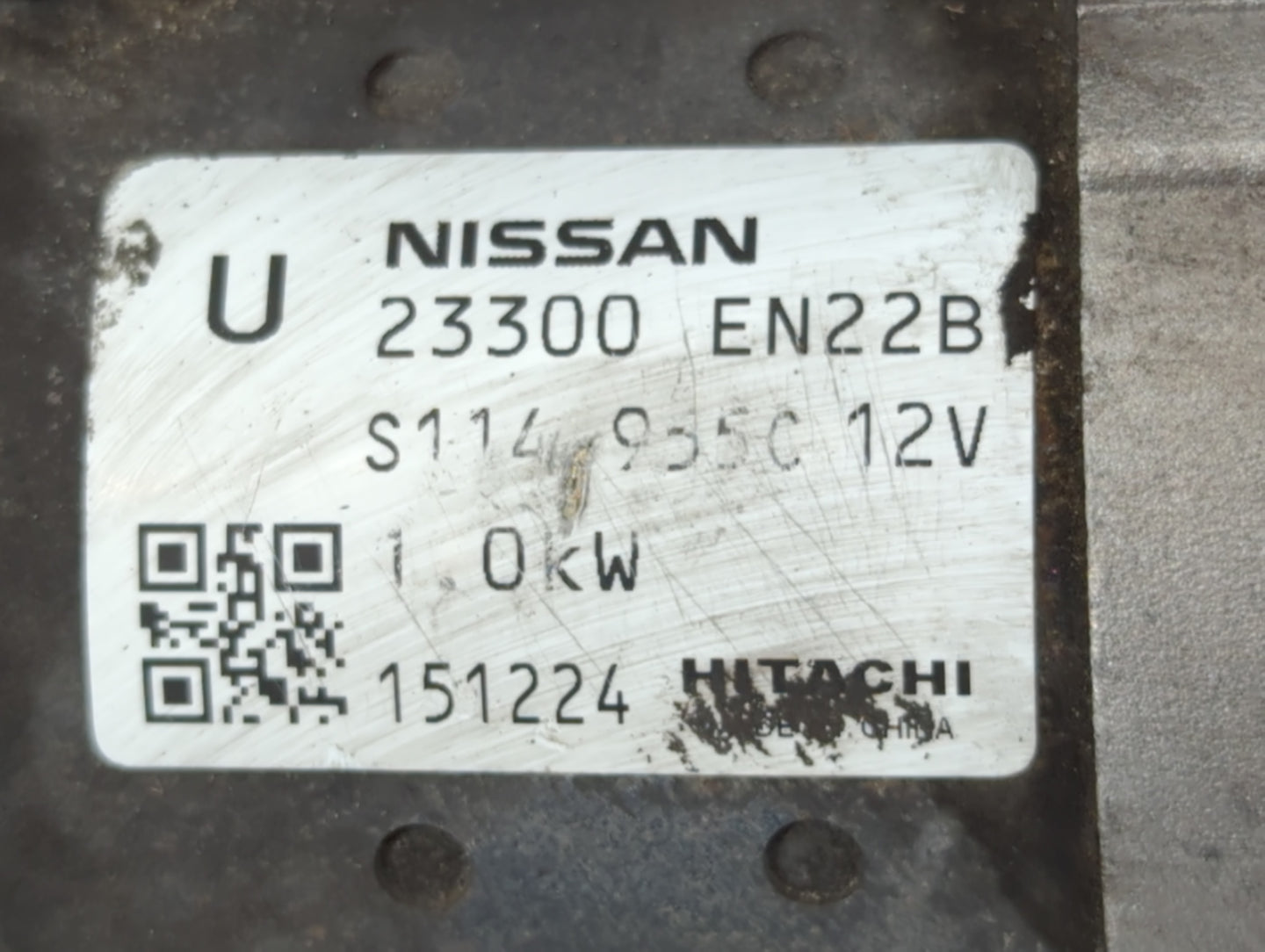 2013-2019 Nissan Sentra Car Starter Motor Solenoid OEM P/N:23300 EN22B Fits Fits 2013 2014 2015 2016 2017 2018 2019 2020 OEM