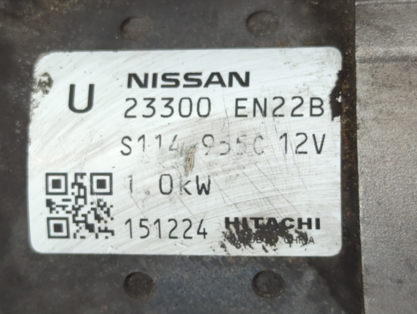 2013-2019 Nissan Sentra Car Starter Motor Solenoid OEM P/N:23300 EN22B Fits Fits 2013 2014 2015 2016 2017 2018 2019 2020 OEM