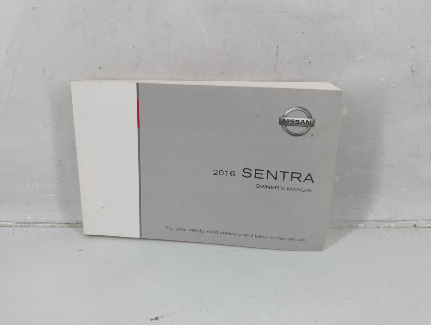 2016 Nissan Sentra Owners Manual Book Guide P/N:OM16EM 0B17U1 OEM Used Auto Parts - Oemusedautoparts1.com
