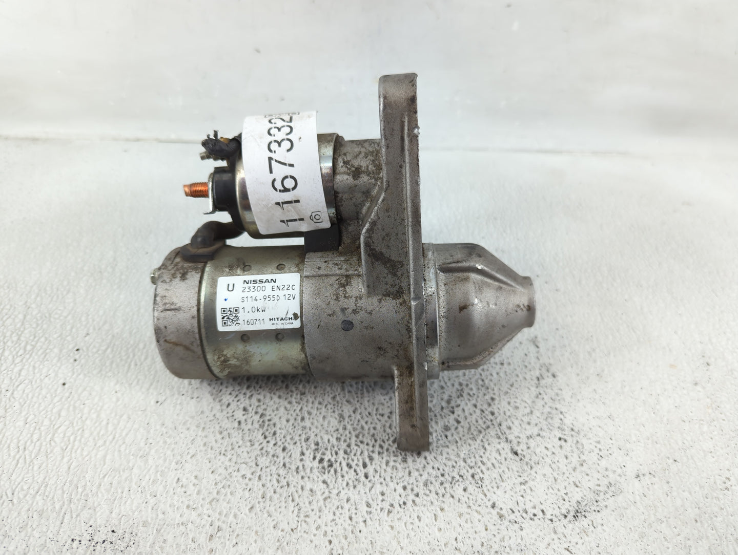 2013-2019 Nissan Sentra Car Starter Motor Solenoid OEM P/N:23300 EN22C Fits Fits 2013 2014 2015 2016 2017 2018 2019 2020 OEM