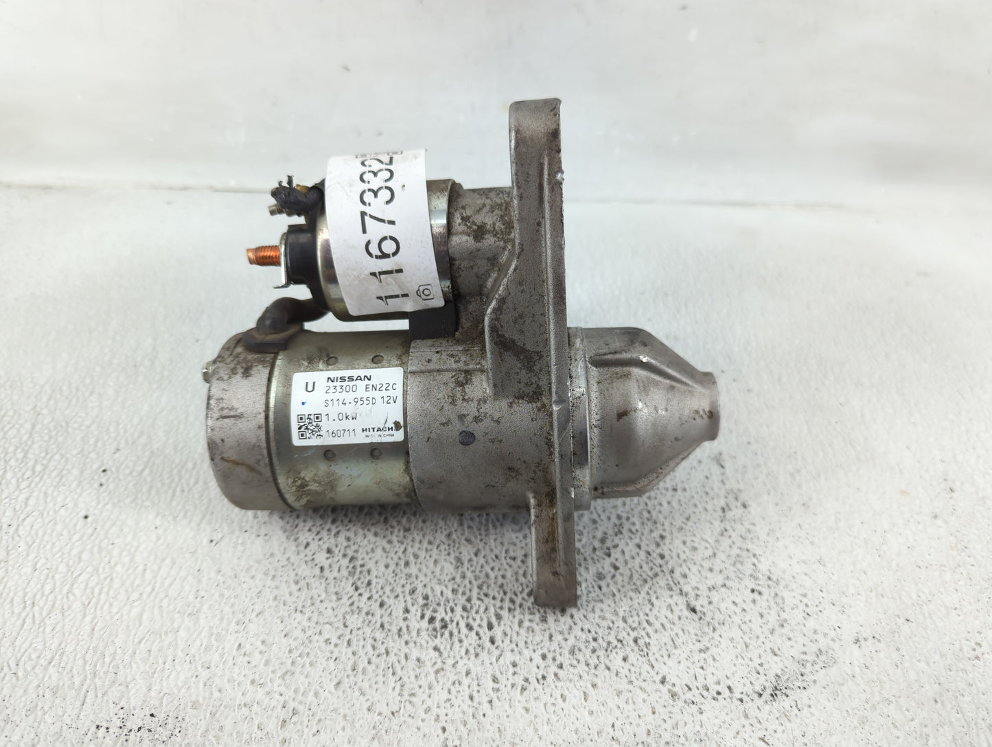2013-2019 Nissan Sentra Car Starter Motor Solenoid OEM P/N:23300 EN22C Fits Fits 2013 2014 2015 2016 2017 2018 2019 2020 OEM