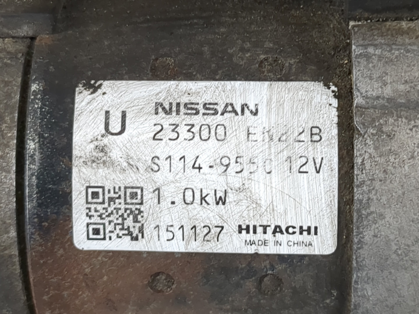 2013-2019 Nissan Sentra Car Starter Motor Solenoid OEM P/N:23300 EN22B 23300 EN22C Fits OEM Used Auto Parts - Oemusedautopar