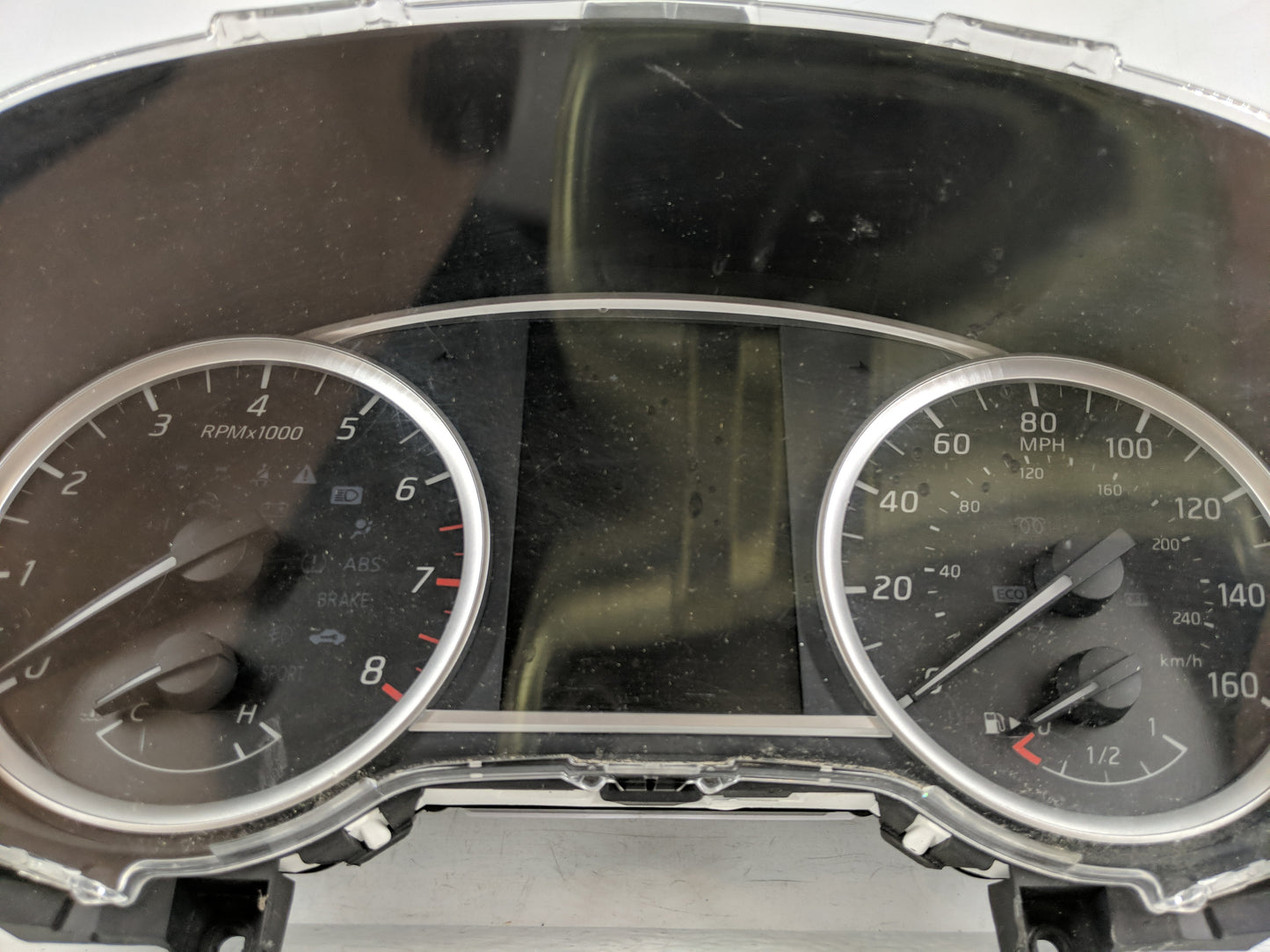 2016 Nissan Sentra Instrument Cluster Speedometer Gauges P/N:248103YU1A Fits OEM Used Auto Parts - Oemusedautoparts1.com