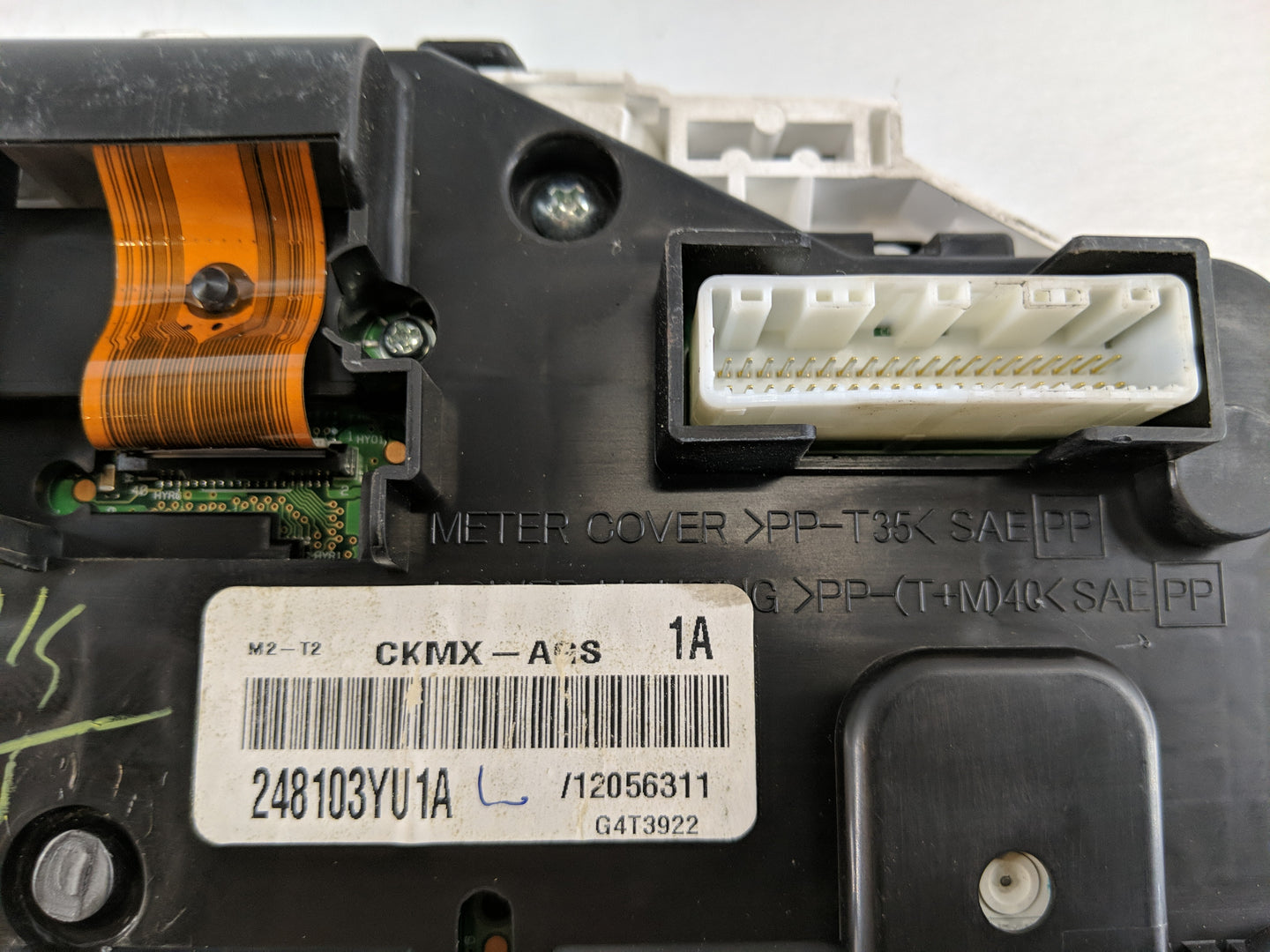 2016 Nissan Sentra Instrument Cluster Speedometer Gauges P/N:248103YU1A Fits OEM Used Auto Parts - Oemusedautoparts1.com