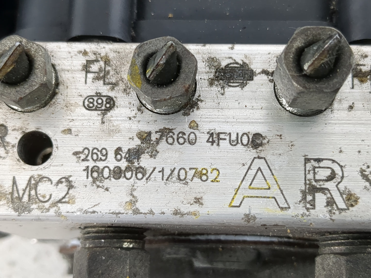 2016-2018 Nissan Sentra ABS Pump Control Module Replacement P/N:47660 4FU0C Fits Fits 2016 2017 2018 OEM Used Auto Parts - O