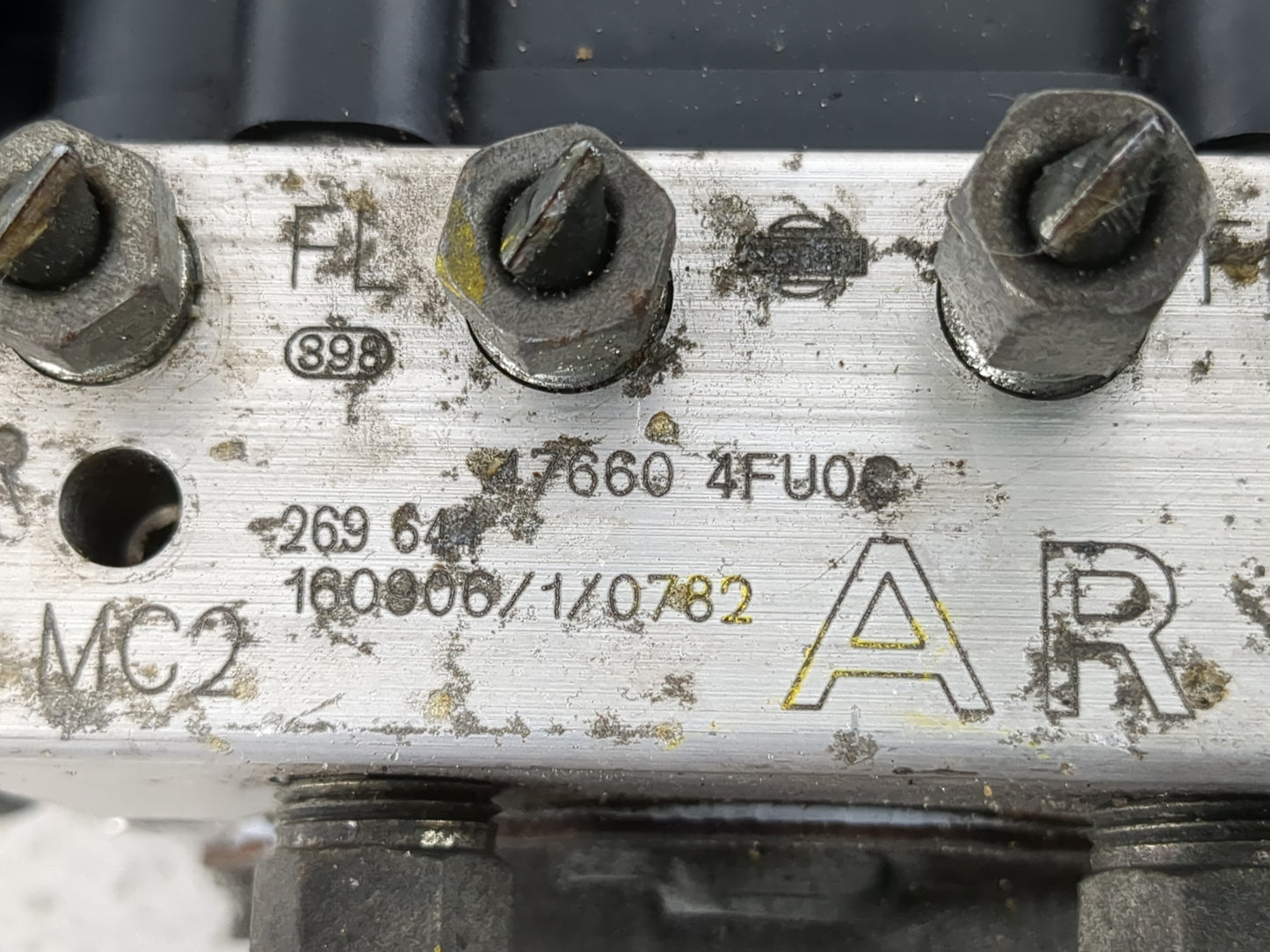 2016-2018 Nissan Sentra ABS Pump Control Module Replacement P/N:47660 4FU0C Fits Fits 2016 2017 2018 OEM Used Auto Parts - O