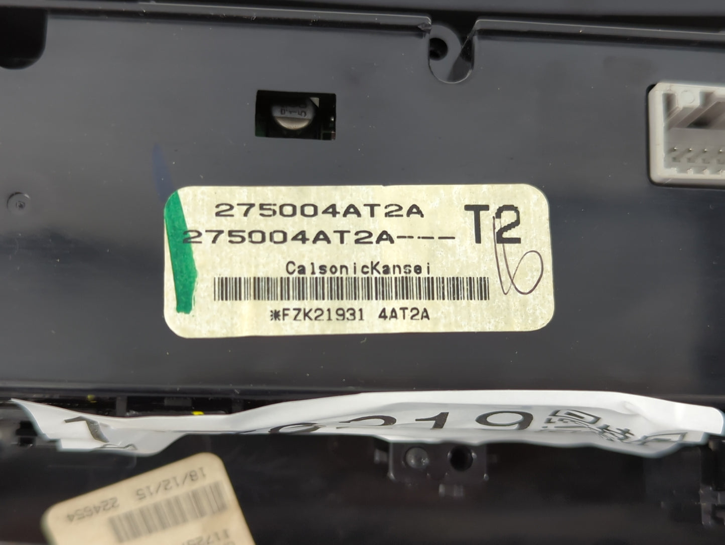 2015-2017 Nissan Sentra Climate Control Module Temperature AC/Heater Replacement P/N:275004AT2A Fits Fits 2015 2016 2017 OEM