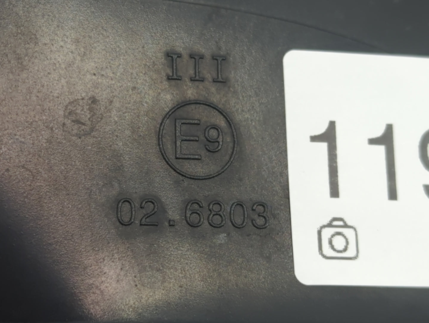 2016-2019 Nissan Sentra Driver Side View Mirror - Left Door Mirror OEM Used - Oemusedautoparts1.com