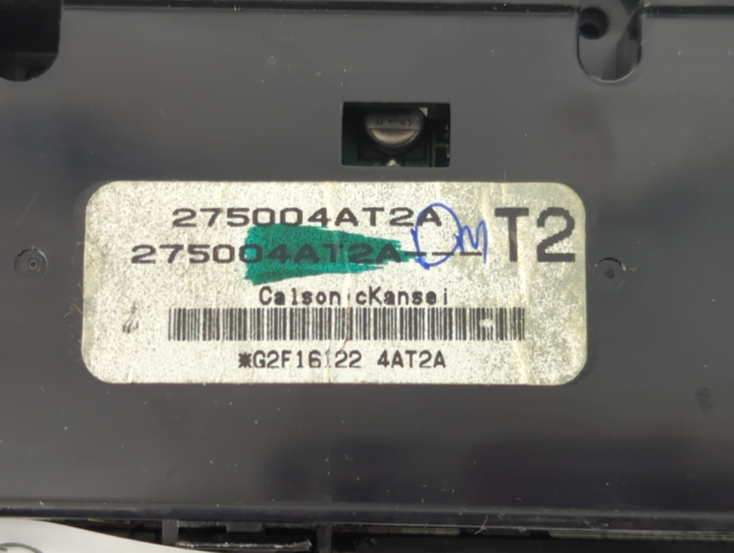 2015-2017 Nissan Sentra Climate Control Module Temperature AC/Heater Replacement P/N:275004AT2A Fits Fits 2015 2016 2017 OEM
