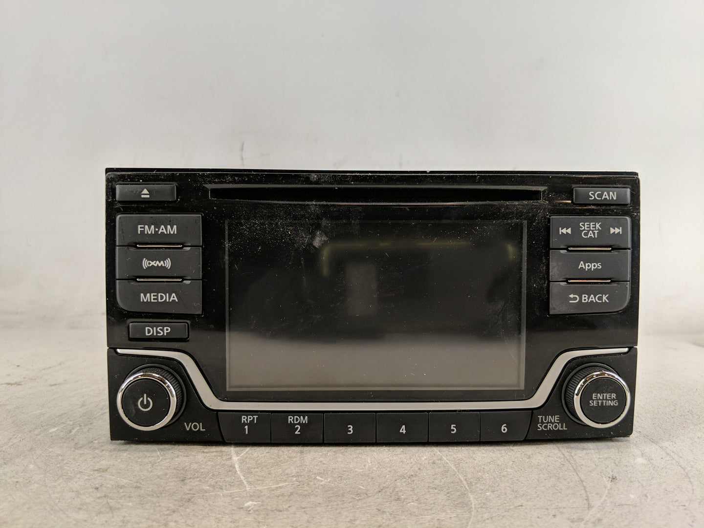 2016 Nissan Sentra Radio AM FM Cd Player Receiver Replacement P/N:28185 4AF1A Fits OEM Used Auto Parts - Oemusedautoparts1.c